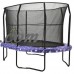 Jumpking Oval 8 x 12 Foot Trampoline, with Enclosure, American Pad   